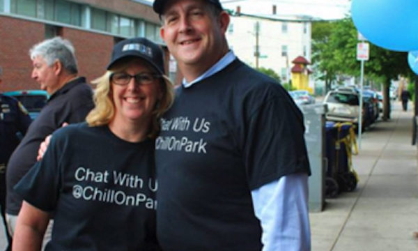 Photo of Chill on Park owners smiling for the camera