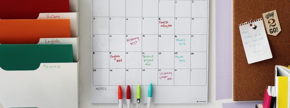 Photo of a student's wall in their dorm room