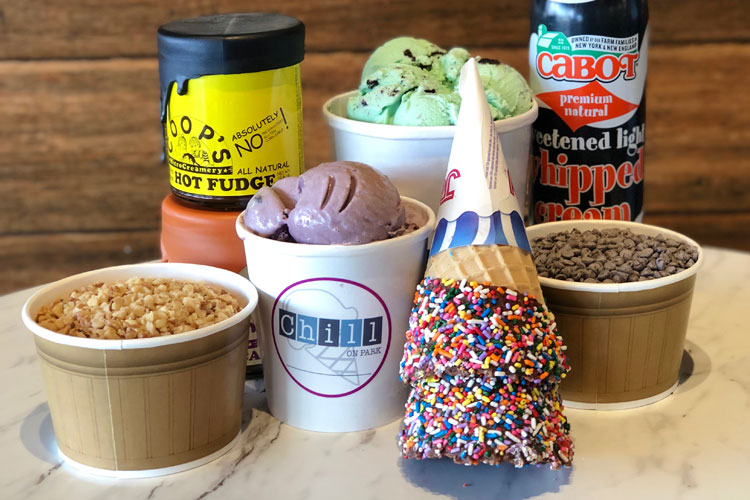 Image of the DIY ice cream sundae bar